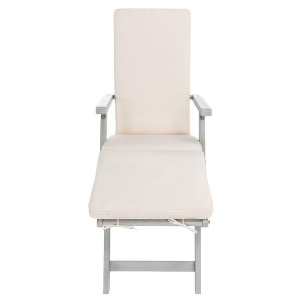 Safavieh Palmdale Lounge Chair, Grey & Beige PAT7015D